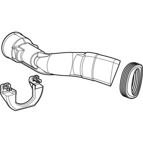 Geberit Zulaufbogen für Stand-WC TurboFlush, 246106001