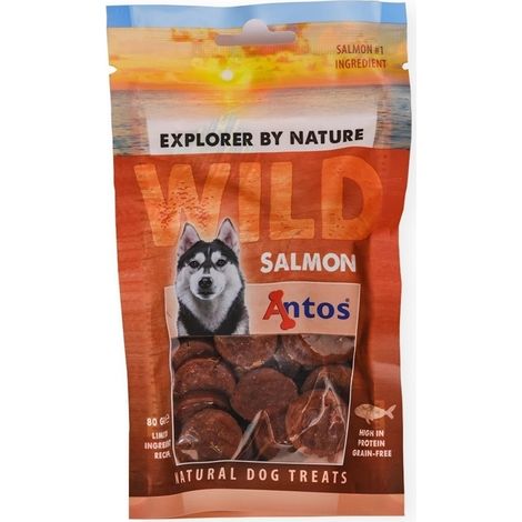 Friandise pour chien au saumon sauvage - 80 g  Offre exclusive