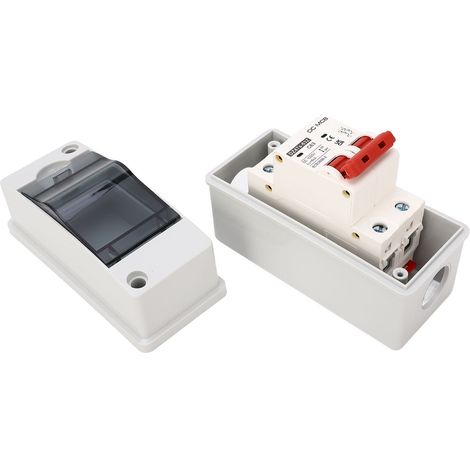 Disjoncteur étanche 2P 63A IP65 pour installation solaire photovoltaïque 1000V (1/5)