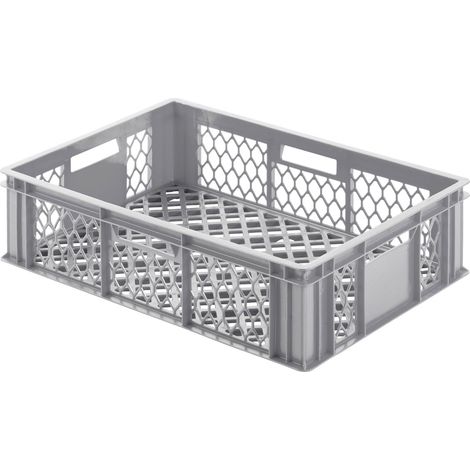 Alutec 05055 Kunststoffbox (L x B x H) 400 x 600 x 170 mm Grau 1 St.