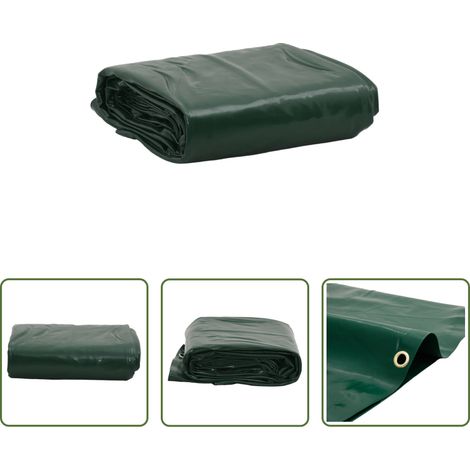 Bâche anti-UV - Bâche vert 5x8 m 650 g/m² (1/5)