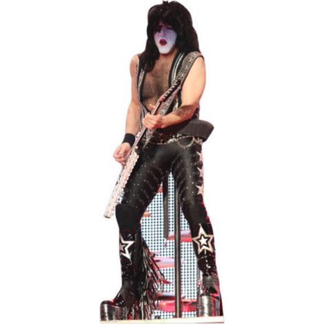 Figurine en carton  Paul Stanley, groupe Kiss 177cm (1/4)
