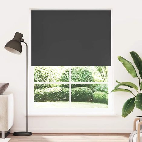 Verdunkelungsrollo 144,4 x 230 cm, Stoffbreite 140 cm, schwarz