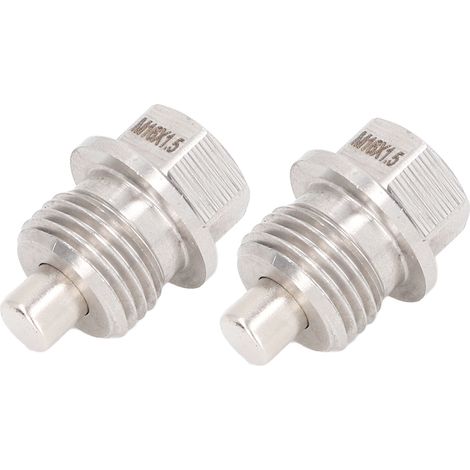 2 bouchons de vidange magnétiques M16x1.5mm 803916010, antirouille, compatibles Subaru BRZ WRX Forester Impreza Legacy (1/5)