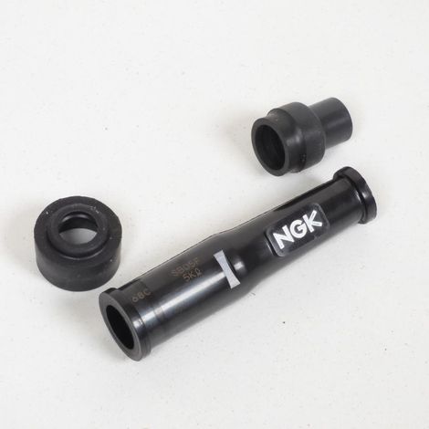 Antiparasite NGK pour moto SB05F / 8080 sans olive 5 Kohm Neuf (1/3)