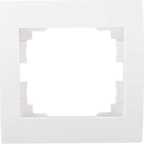 Kanlux – Cadre simple blanc pour interrupteur – Finition esthétique – Compatible avec la gamme LOGI – Installation soignée et harmonisée (1/2)