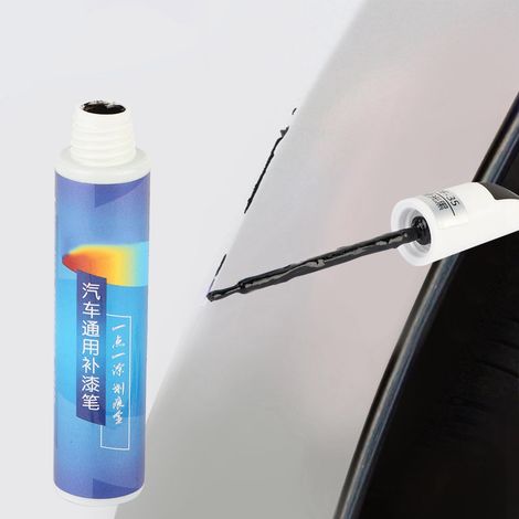 Stylo applicateur de peinture Fix It Pro pour réparer les rayures de voiture (noir mat) (1/5)