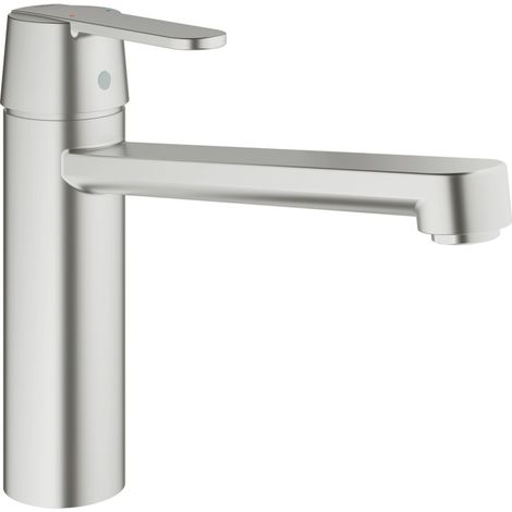 Grohe Get - Grifo de fregadero, supersteel 30196DC0 (1/2)