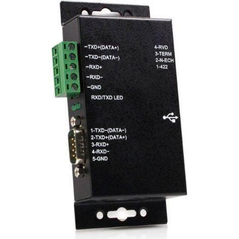 StarTech.com USB 2.0 auf Seriell Adapter - USB zu RS422 / 485 Industrieller Schnittstellen-Konverter (1/5)