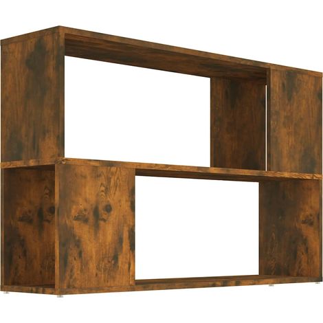 Maison Exclusive - Bücherregal Räuchereiche 100x24x63 cm Holzwerk (1/5)