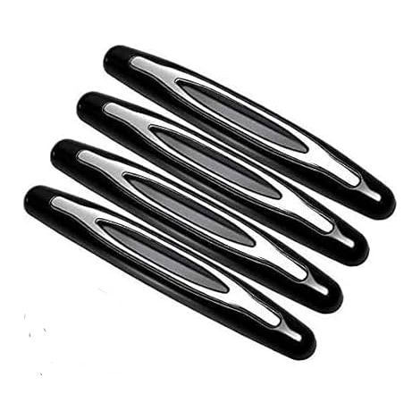Garde de porte de Voiture - Bordure de Pare-chocs d'angle - Garniture de Protection Contre les Rayures - Barre de Protection Porte de Voiture (Noir) (1/5)