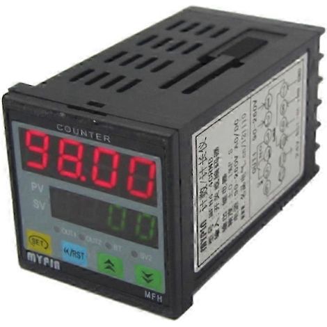 Compteur de longueur numérique MYPIN 4, multimètre intelligent, 90-260 V AC/DC, sortie relais préréglée PNP/NPN JP (1/5)