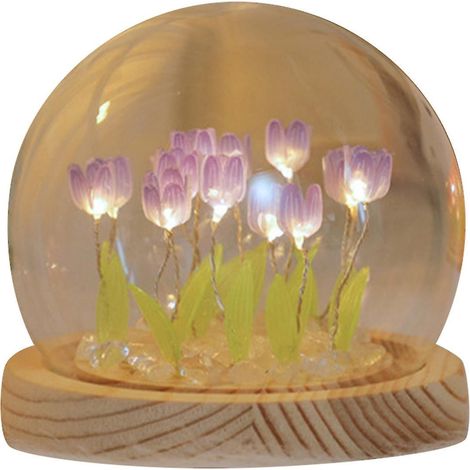 Kreatives Tulpen-Nachtlicht – 50 % reduziert – Romantisches LED-Nachtlicht – Dekorative Lampe für Zuhause – Neu eingetroffen (1/5)