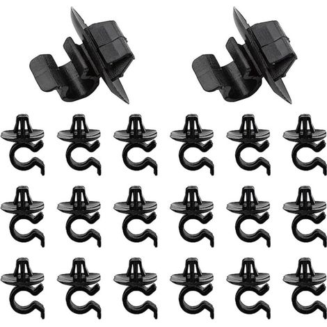 20 Pieces Hood Support Clips, Plastic Hood Support Clips, Plastic Hood Support Clips 792834 6992P3, For Cars (1/4)