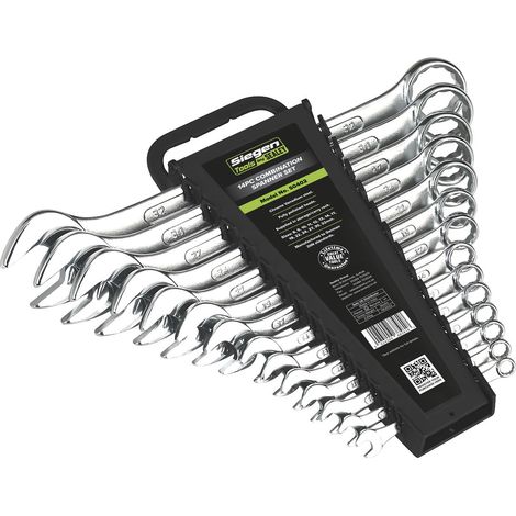 Sealey Siegen Combination Spanner Set 14pc S0402 (1/2)