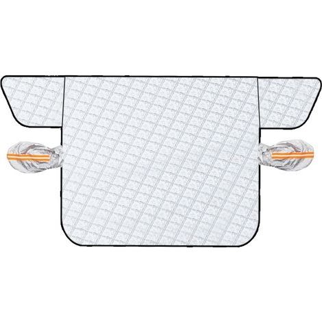 Pare-Brise Couverture de Voiture Imperméable Repliable avec Magnétiques Protection pour Pare-Soleil Anti Givre Pare-Brise Avant pour Voiture SUV Anti UV Pluie et Neige 225120cm (1/4)