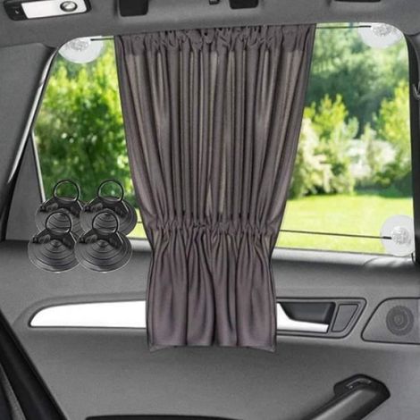 60Pcs Ventouse Ronde en Plastique, Ventouse pour Verre, Ventouse de Vitre de Voiture, Ventouse Pare-soleil, Durable, non Marquant, (1/4)