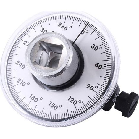 Clé dynamométrique 1/2 pouce, outil de mesure d'angle, clé dynamométrique réglable à 360°, clé dynamométrique 1/2 pouce, outil de mesure professionnel (1/4)