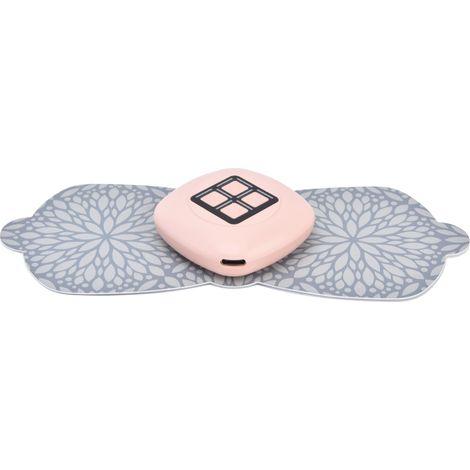 Kabelloses EMS-Nackenmassagepflaster, Akupressurstimulator für Nacken und Schultern, YSM-092 klassisches Rosa, mit Fernbedienung und eingebautem Akku. (1/5)
