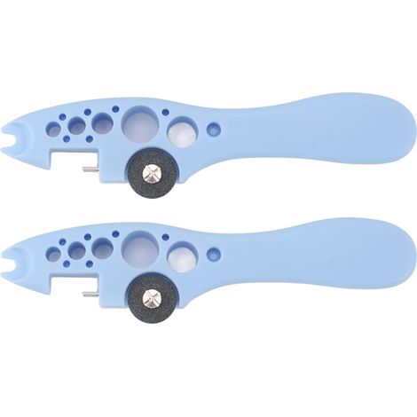 Ouvre-bouteille d'ampoule en plastique multifonctionnel en forme de poisson, dispositif de coupe d'ampoule, disjoncteur pour usage domestique 2 pièces (1/5)