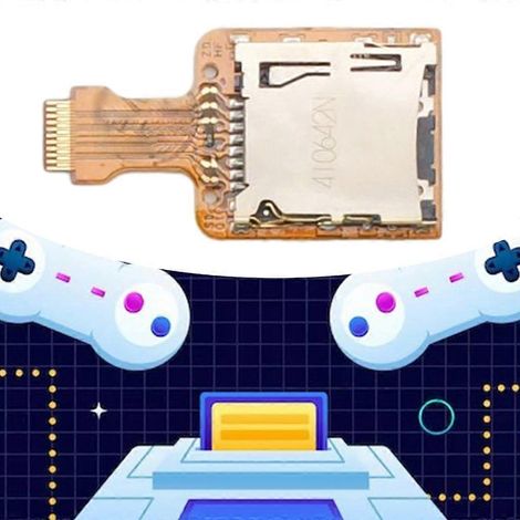 Lecteur de cartes, accessoires de jeu pour 3DS XL LL, pièces de rechange (1/4)