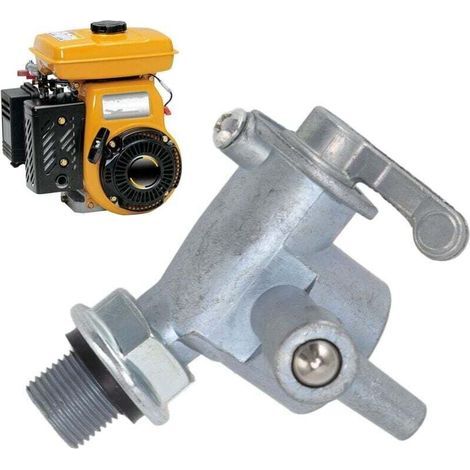 Robinet réservoir carburant 12mm – Compatible moteurs Robin EY15/EY20/RGX – Alliage aluminium résistant à l'usure – Pièce de rechange motorisée (1/4)