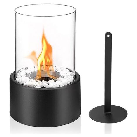 Mini chauffage portable en acier inoxydable pour réchaud à gaz, pare-vent chauffant de camping, poêle d’extérieur et réchauffe-mains (1/5)