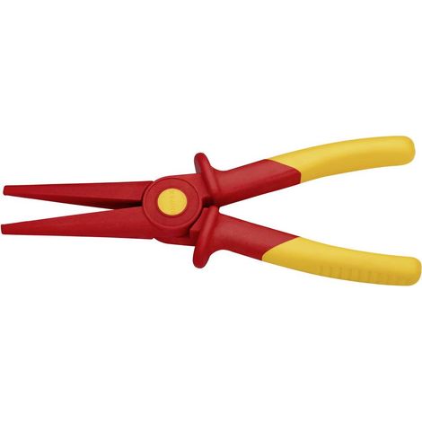 Pince à bec VDE en plastique renforcé de fibres de verre 220 mm – Isolation complète jusqu'à -40°C – Prise en main sûre – Hoffmann (1/7)