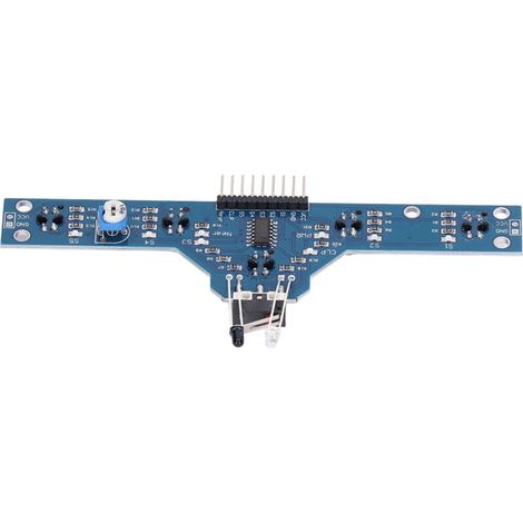Module de capteur infrarouge pour éviter les obstacles, suivi à 5 canaux pour voiture intelligente, jouet Robot (1/5)
