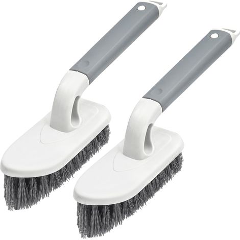 2 Brosse à Nettoyer Les sols - Brosse à Nettoyer Les rainures, Salle de Bain, Douche, évier, Brosse à Nettoyer Les sols, Brosse à Nettoyer Les gouttières (1/5)
