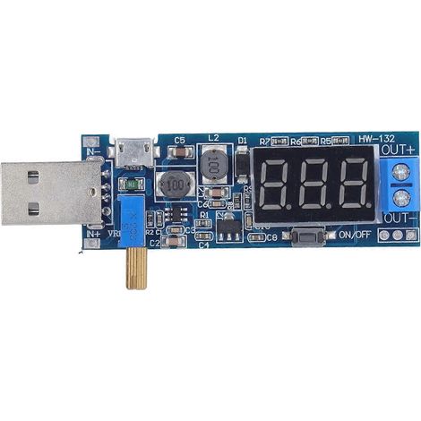 Module d'alimentation USB, convertisseur régulateur de tension abaisseur/élévateur 3,5–12 V CC vers 1,2–24 V CC