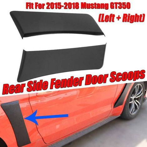 Ein Paar hintere Kotflügel, kompatibel mit Ford Mustang 2015-2018 (1/5)