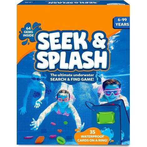 Jeu aquatique de recherche et plongée pour enfants - Jouet de piscine amusant pour l'été, idéal comme cadeau