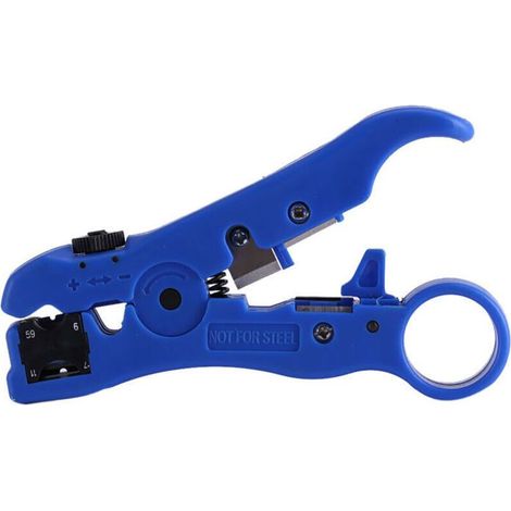Pinze tronchesi rotative per cavi coassiali spelafili per cavi RG59, RG6, RG7, RG11 (1/3)