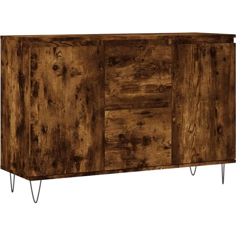 Credenza buffet cassettiera mobile contenitore organizer cucina soggiorno soggiorno 104 x 35 x 70 cm derivati del legno marrone 020030857