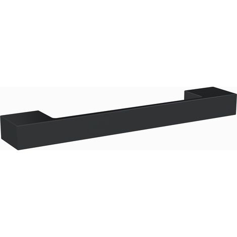Furniture Handle Square D Shape Handle, 152mm (128mm Centres) - Matt Black