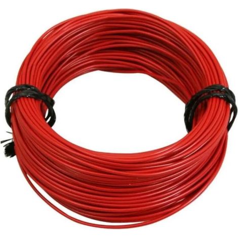 – Fil électrique souple 2,5mm² cuivre rouge – Longueur 5 mètres – Câble flexible pour installations électriques – Usage professionnel