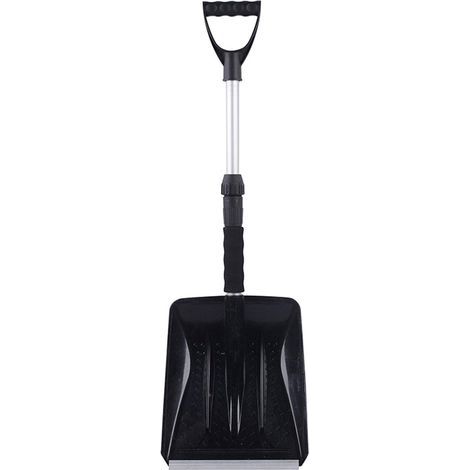 Pelle à Neige télescopique en Aluminium - Pelle à Neige avec poignée télescopique Déneigeuse Portable (1/5)