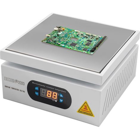 Lötstation Heizplatte 700W 110V LED Mikrocomputer elektrische Vorwärmung Rework Löten Vorwärmen Chip-Schweißstation Schweißgerät Heizplatte 200X200MM Mikrocomputer Elektrische Heizplatte