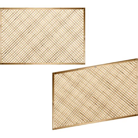 6ft x 4ft Privacy Elite Diamond Trellis