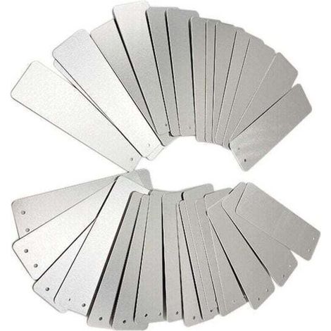 Enowelir Étiquettes Jardinage Aluminium 100 Pièces Panneaux Signalisation Extérieur Métal Plantes
