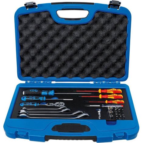 Jeu d Outils Sanitaire et Chauffage 29 pcs - Acier, Coffret Complet - Polyvalence et Praticité - D-Work