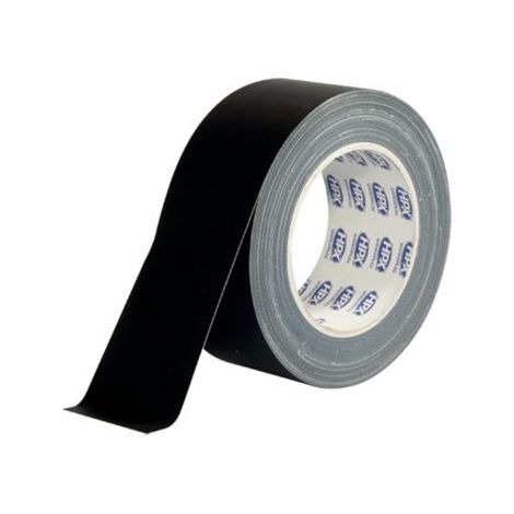 Ruban adhésif toile Gaffer 50mm noir mat – Adhérence excellente pour studios – Ne laisse aucun résidu – GB5025 – HPX (1/3)