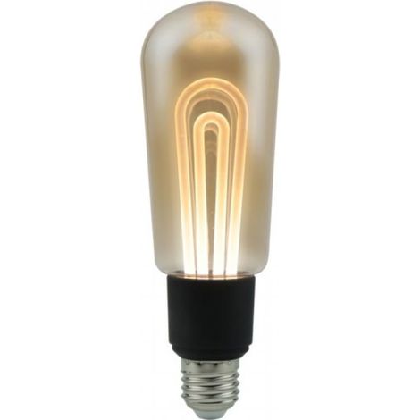 V-Tac VT-2245 Lampada led tubolare 5W E27 T60 filamento lineare vetro ambra 2200K – sku 2749 (1/4)