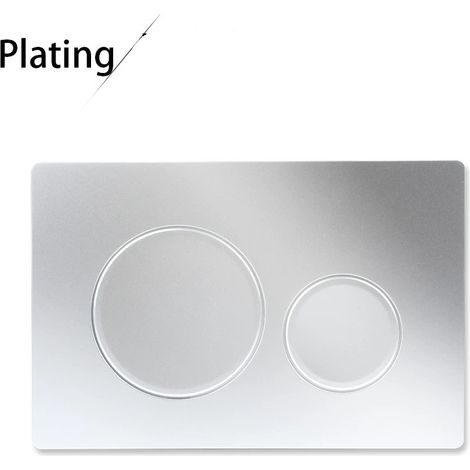 Spülkasten-Abdeckplatte für Sigma UP300/320/700/720, Metallbedienteile