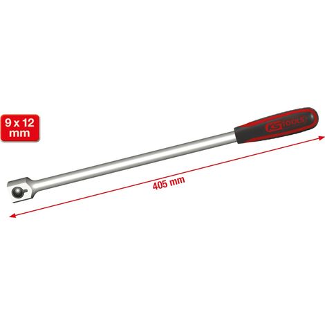 KS Tools 9x12mm ERGOTORQUEplus Universal-Einsteck-Schlüssel - 516.4890 (1/4)