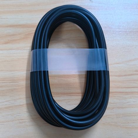 5 meters of black spring rope, now supplying accessories: 5 meters of black spring rope, 8 eye loops, 8 question mark hooks (set). (1/5)