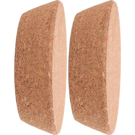 2 bouchons liège, 110x90x30 mm, naturels - fermeture étanche (1/5)
