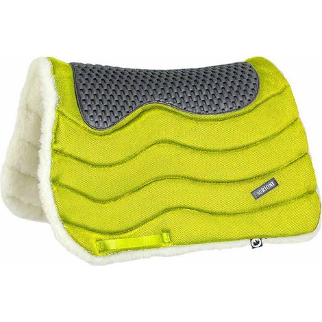 Sottosella Trekking in Ttech con interno pura lana - Giallo fluo (1/5)