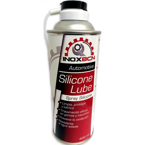 spray de silicona 400 ml,tratamiento eficaz en gomas y cauchos,evita oxidacion